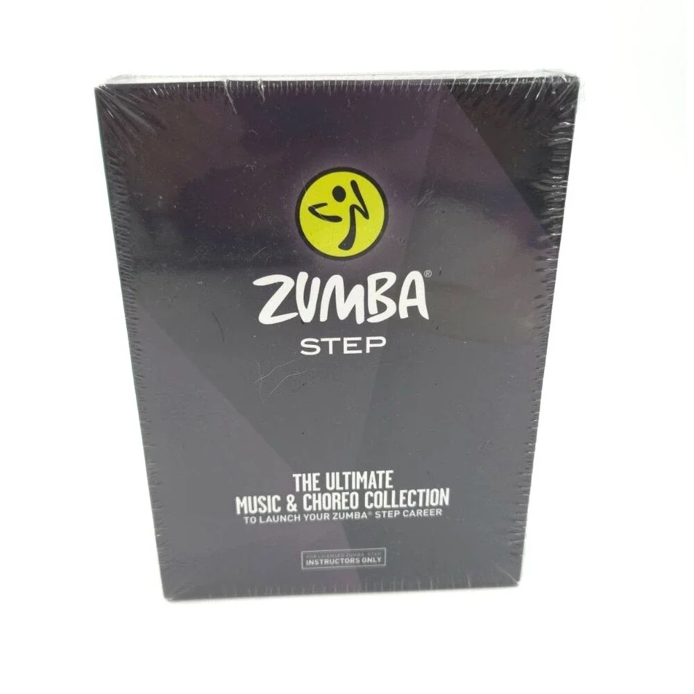 Zumba Step Ultimate Music & Choreo Collection CD/DVD Set for Instructors NEW